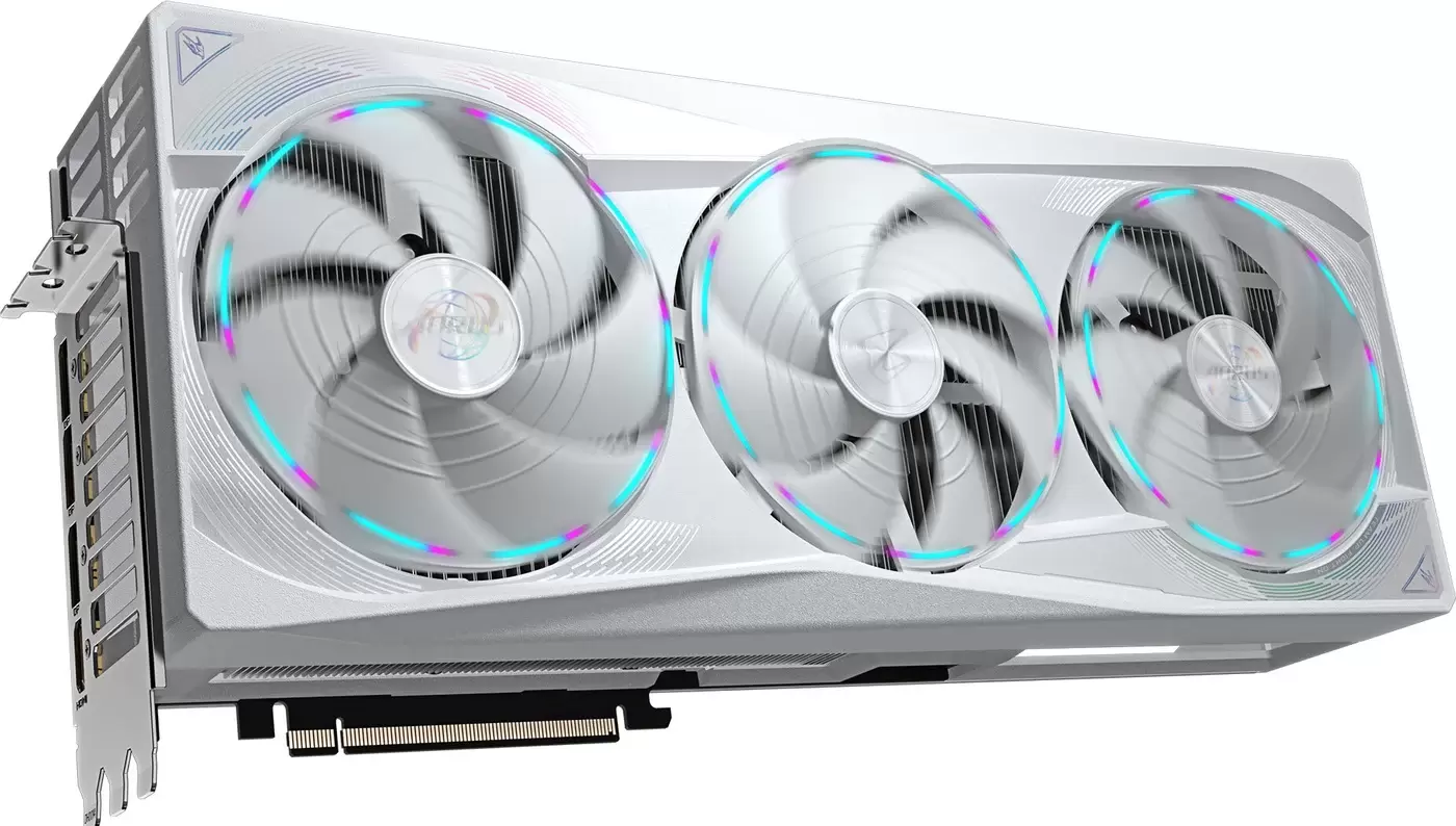 Видеокарта Gigabyte Aorus GeForce RTX 5090 Stealth Ice 32G GV-N5090AORUSST ICE-32GD фото 5