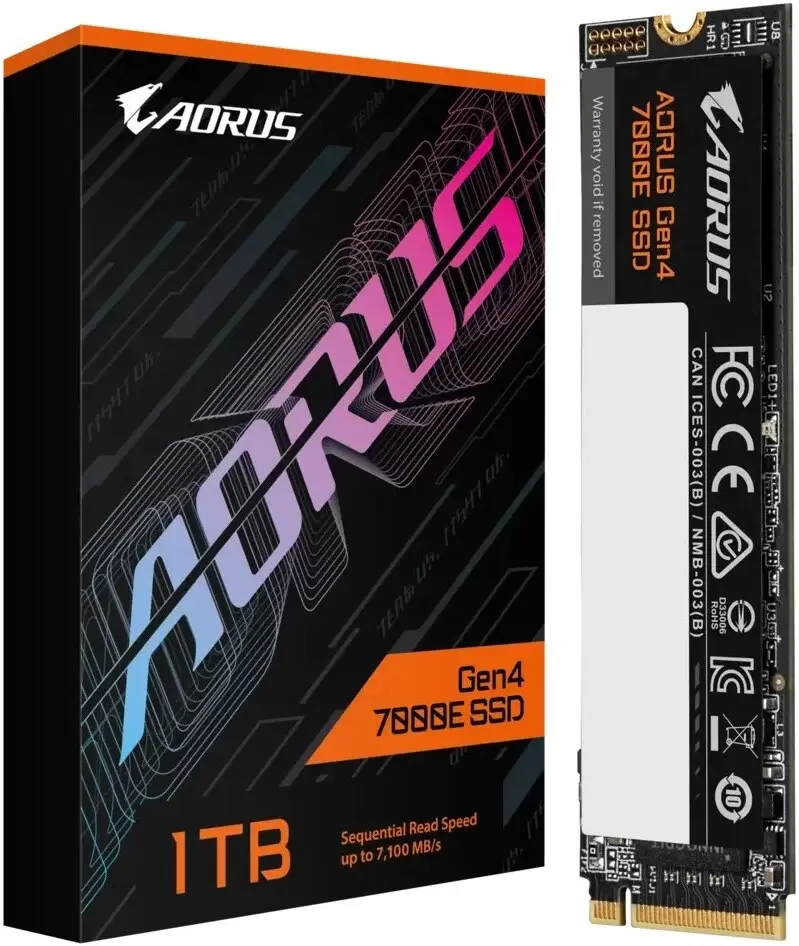 SSD Gigabyte Aorus Gen4 7000E 1TB AG470E1TB фото
