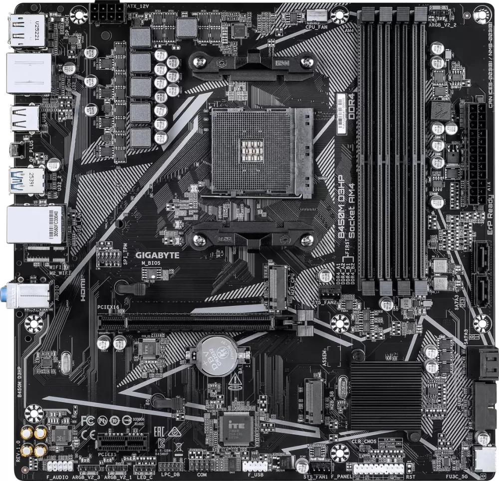 Gigabyte B450M D3HP