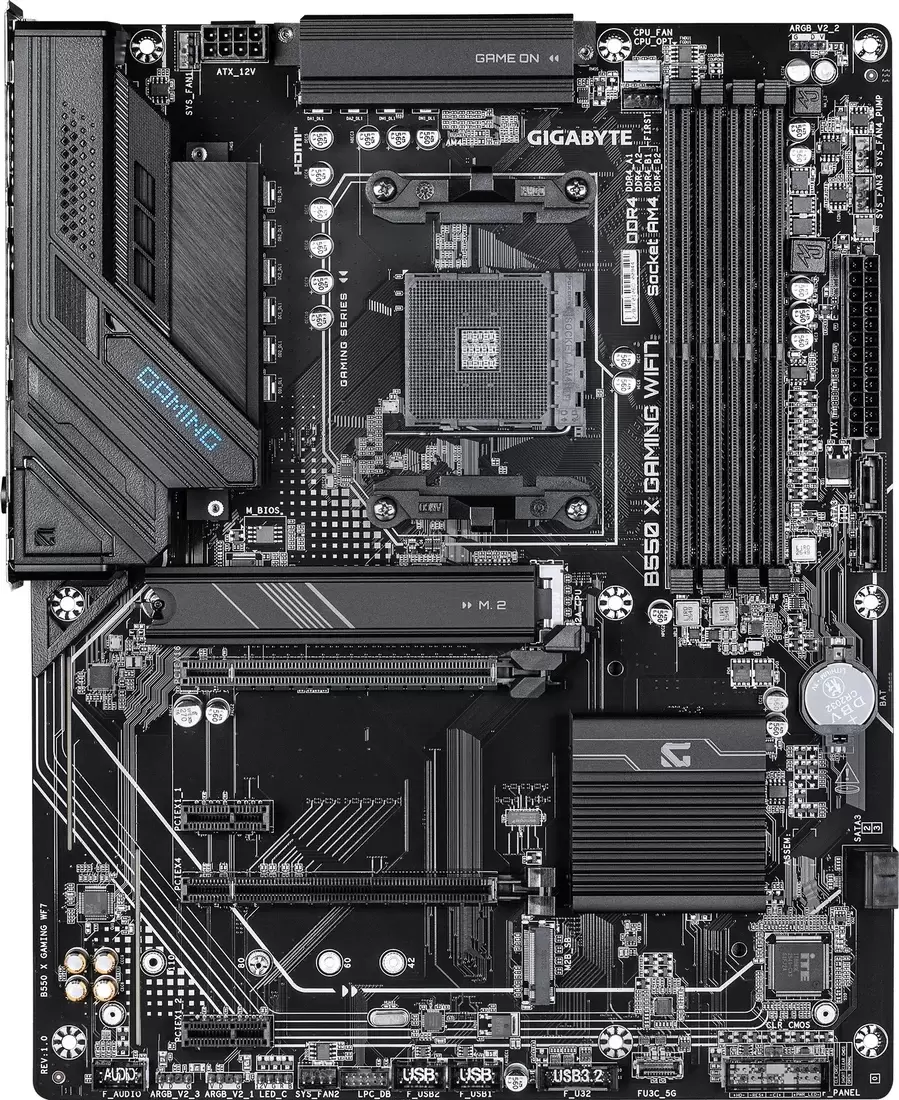 Gigabyte B550 X Gaming WiFi7 (rev. 1.x)