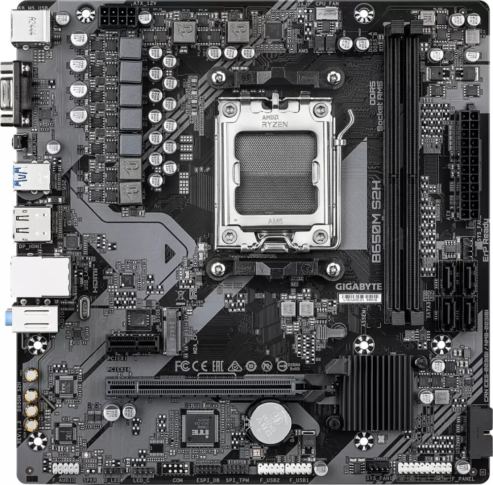 Gigabyte B650M S2H (rev. 1.3)