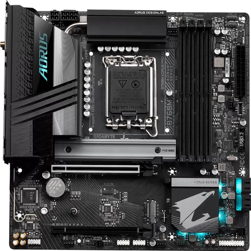 Gigabyte B760M AORUS PRO AX