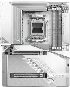Материнская плата Gigabyte B850 Aorus Stealth Ice фото
