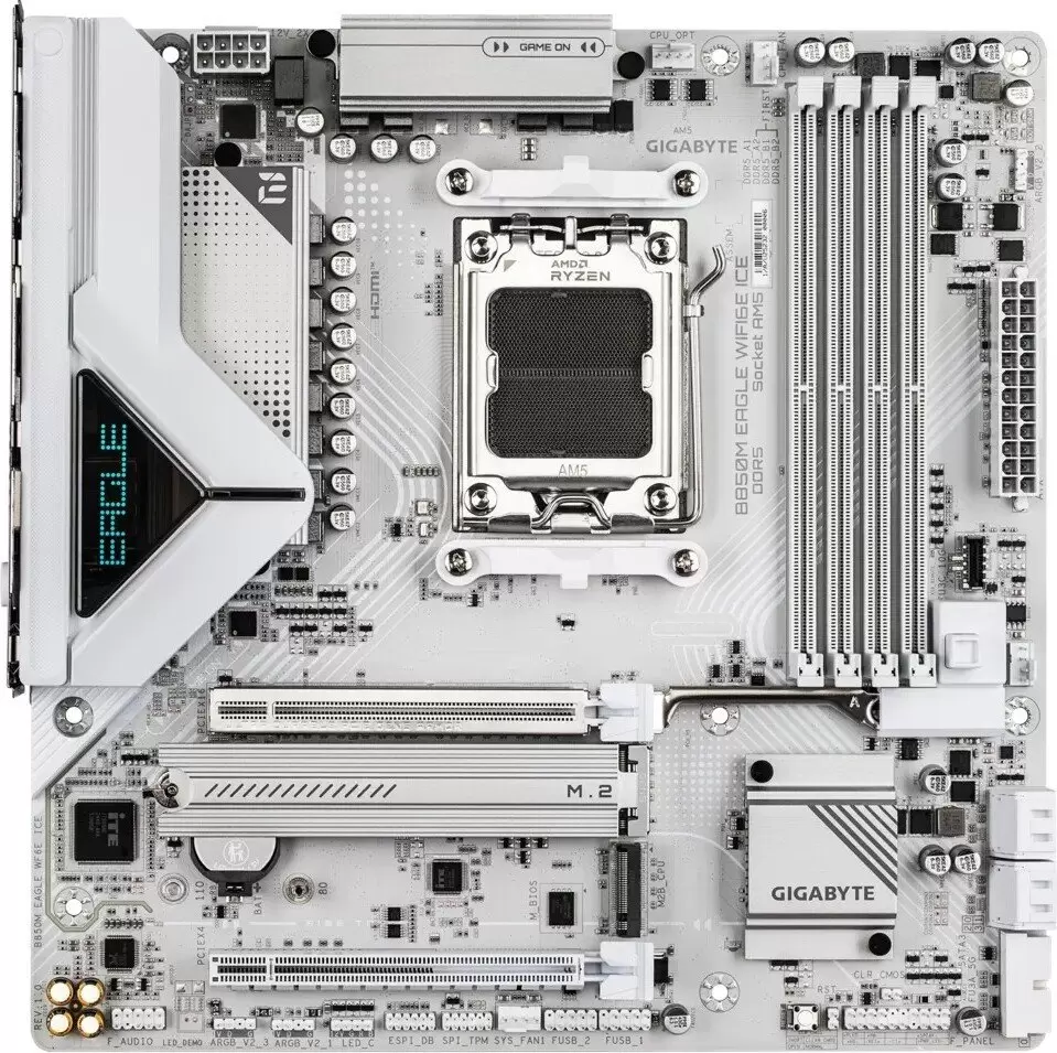 Gigabyte B850M Eagle WiFi6E Ice