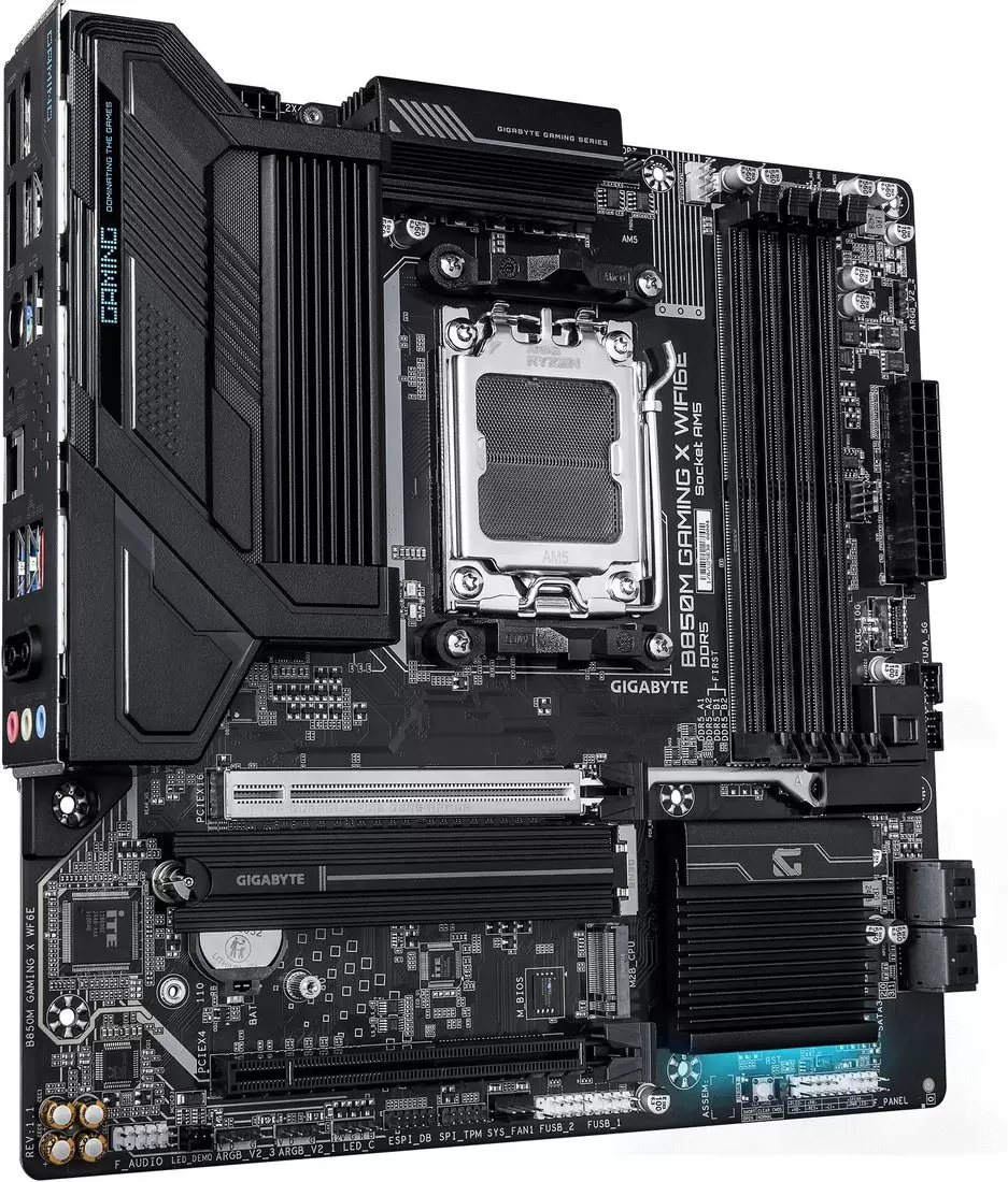 Материнская плата Gigabyte B850M Gaming X WiFi6E (rev. 1.1) фото