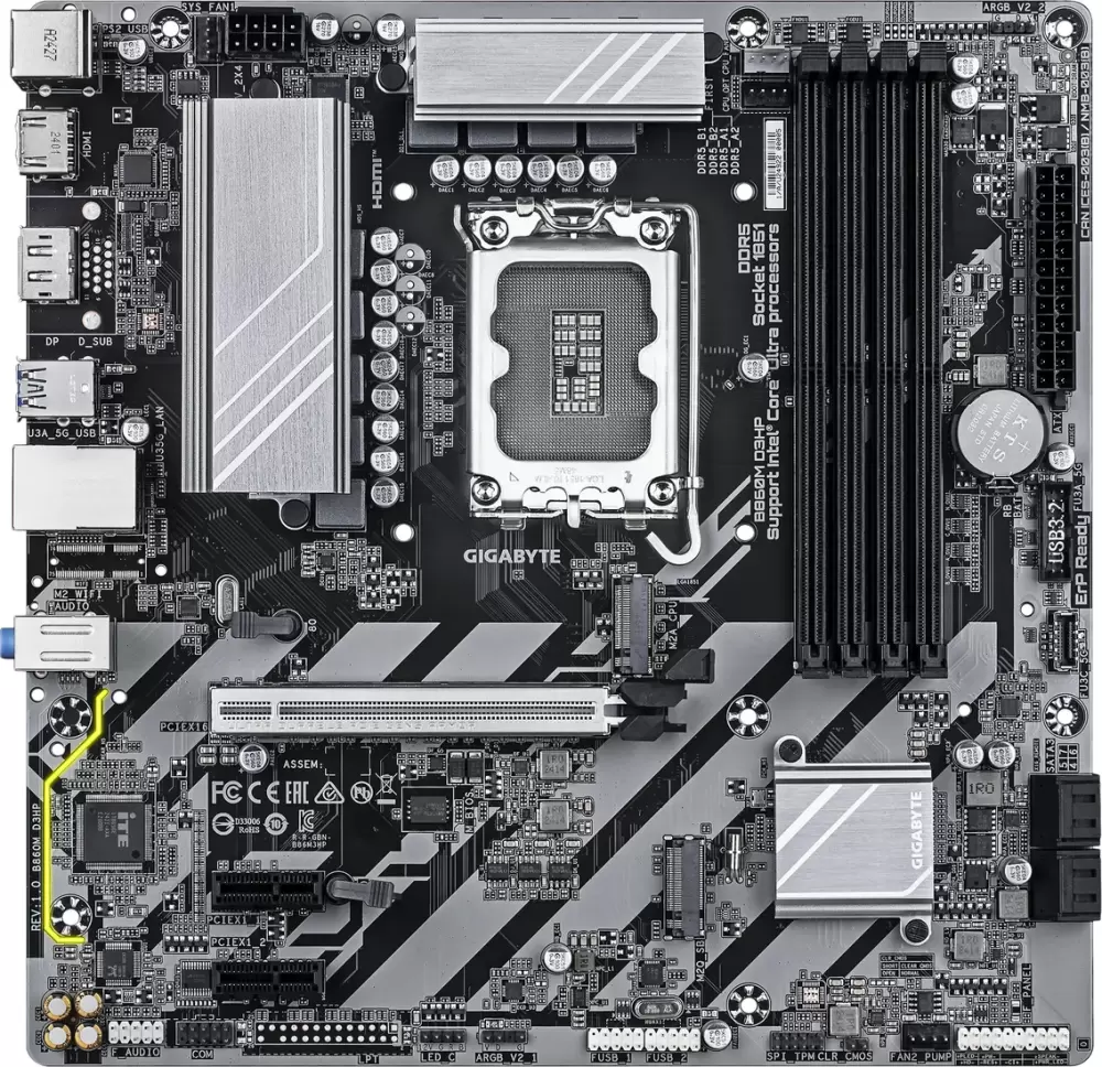 Gigabyte B860M D3HP (rev. 1.0)