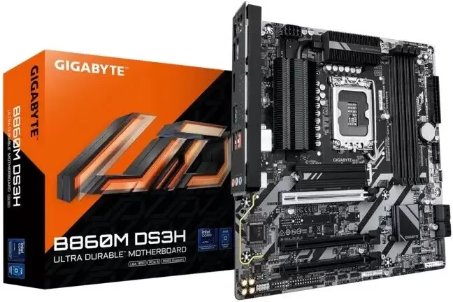 Материнская плата Gigabyte B860M DS3H (rev. 2.2) фото 3