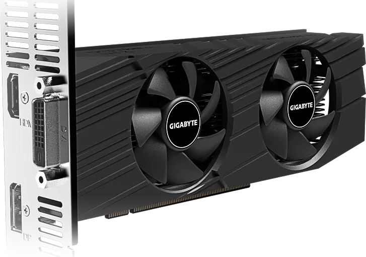 Видеокарта Gigabyte GeForce GTX 1650 D5 Low Profile 4GB GDDR5 GV-N1650D5-4GL фото 2