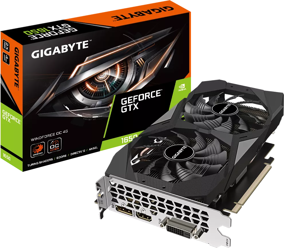 Видеокарта Gigabyte GeForce GTX 1650 D6 WINDFORCE OC 4G (rev. 3.0) фото 7