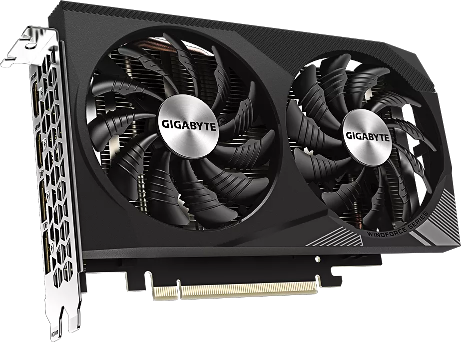 Видеокарта Gigabyte GeForce RTX 3050 WindForce OC V2 8G GV-N3050WF2OCV2-8GD фото 2