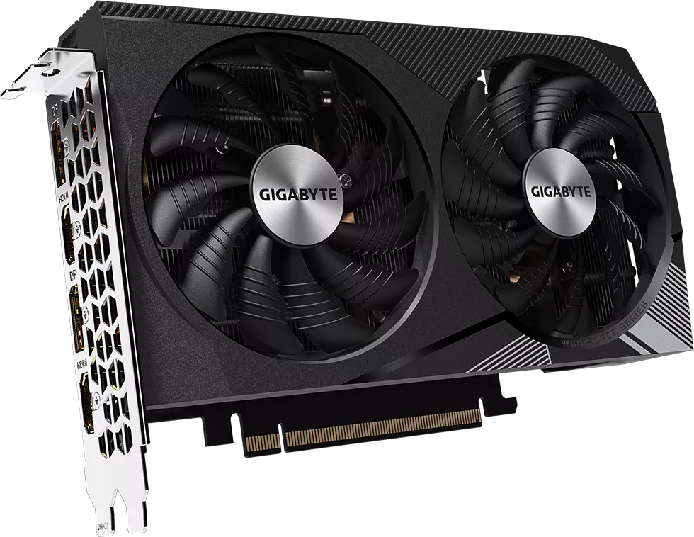 Видеокарта Gigabyte GeForce RTX 3060 Ti Windforce OC 8G GV-N306TWF2OC-8GD фото 2