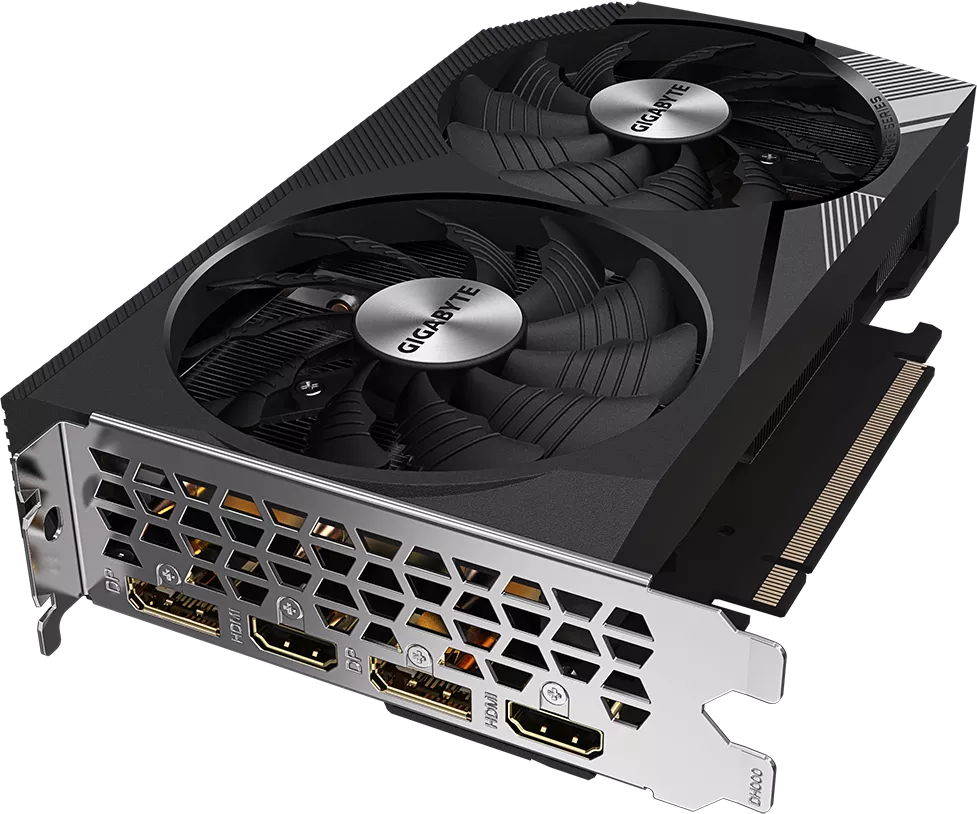 Видеокарта Gigabyte GeForce RTX 3060 Ti Windforce OC 8G GV-N306TWF2OC-8GD фото 5
