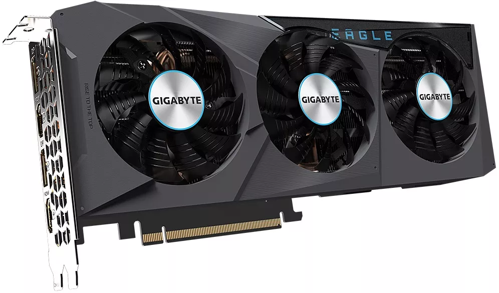 Видеокарта Gigabyte GeForce RTX 3070 Eagle OC 8GB GDDR6 (rev. 2.0) фото 2