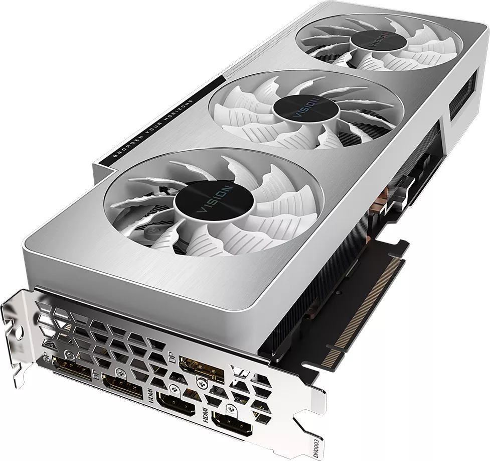 Видеокарта Gigabyte GeForce RTX 3090 VISION OC 24GB GDDR6X GV-N3090VISION OC-24GD фото 3
