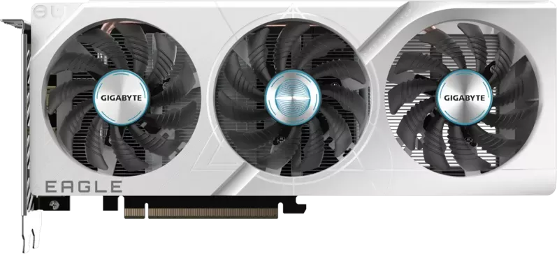 Видеокарта Gigabyte GeForce RTX 4060 Eagle OC Ice 8G GV-N4060EAGLEOC ICE-8GD фото