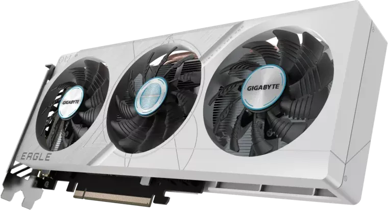 Видеокарта Gigabyte GeForce RTX 4060 Eagle OC Ice 8G GV-N4060EAGLEOC ICE-8GD фото 10