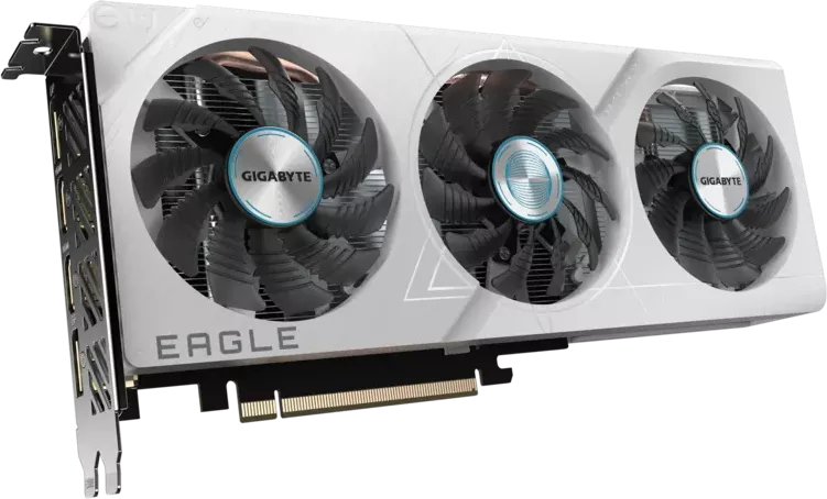 Видеокарта Gigabyte GeForce RTX 4060 Eagle OC Ice 8G GV-N4060EAGLEOC ICE-8GD фото 11