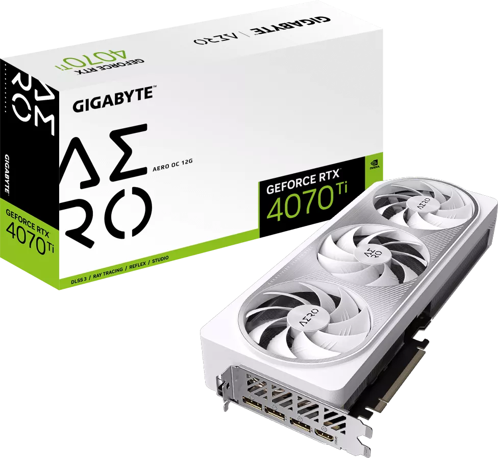 Видеокарта Gigabyte GeForce RTX 4070 Ti Aero OC 12G GV-N407TAERO OC-12GD фото 8