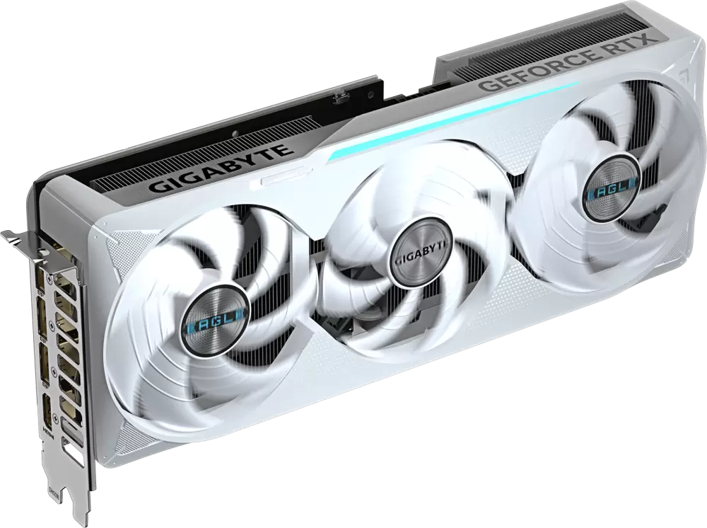 Видеокарта Gigabyte GeForce RTX 5070 Ti Eagle OC Ice SFF 16G GV-N507TEAGLEOC ICE-16GD фото 3