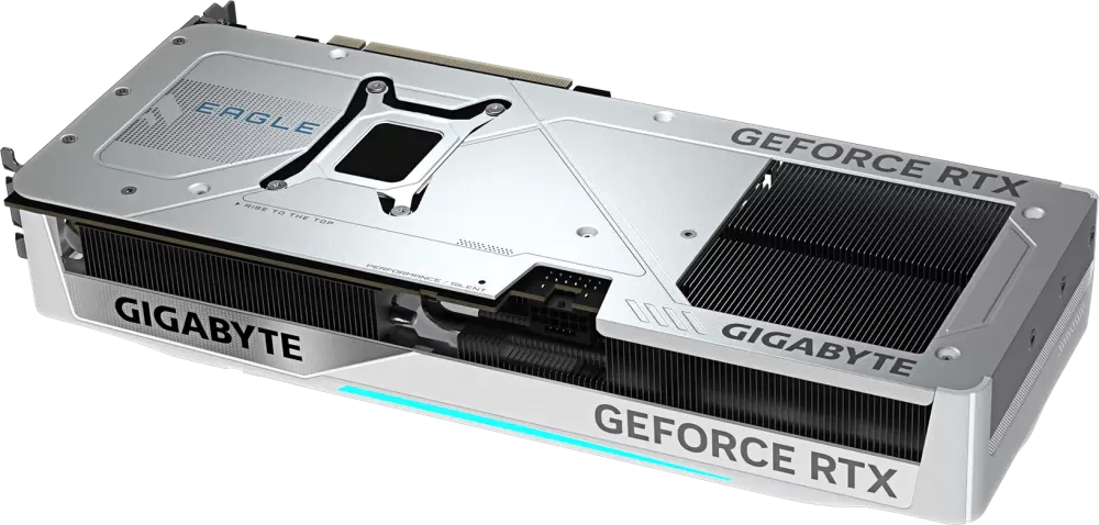 Видеокарта Gigabyte GeForce RTX 5070 Ti Eagle OC Ice SFF 16G GV-N507TEAGLEOC ICE-16GD фото 6