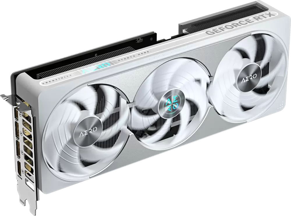 Видеокарта Gigabyte GeForce RTX 5080 Aero OC SFF 16G GV-N5080AERO OC-16GD фото 3