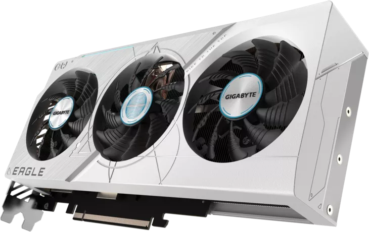 Видеокарта Gigabyte GeForce RTX 4070 Ti Super Eagle OC Ice 16G GV-N407TSEAGLEOC ICE-16GD фото 8