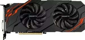 Видеокарта Gigabyte GV-N1070WF2OC-8GD (rev.2.0) GeForce GTX 1070 8Gb GDDR5X 256bit  фото