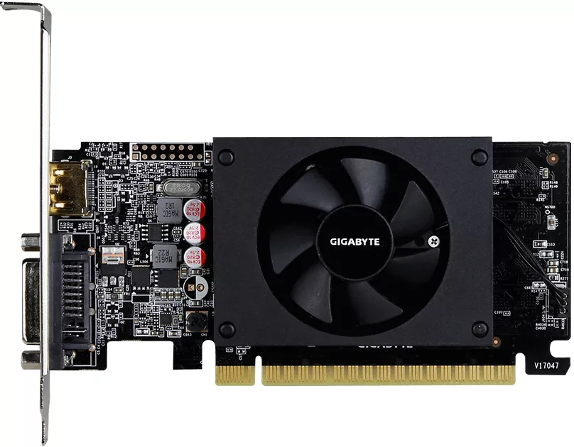 Видеокарта Gigabyte GV-N710D5-2GL GeForce GT 710 2Gb GDDR5 64bit фото