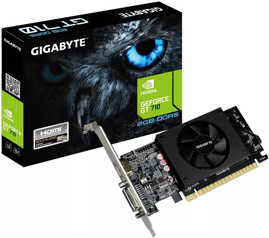 Видеокарта Gigabyte GV-N710D5-2GL GeForce GT 710 2Gb GDDR5 64bit фото 4