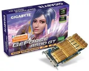 Видеокарта Gigabyte GV-NX85T256H GeForce 8500GT 256Mb 128bit фото
