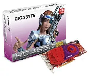 Видеокарта Gigabyte GV-R485-512H-B Radeon HD4850 512Mb 256bit фото