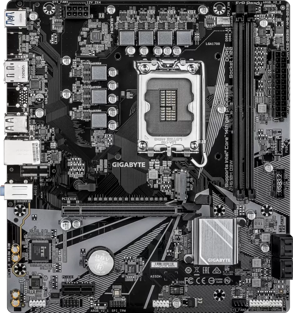 Gigabyte H610M D3W (rev. 1.0)