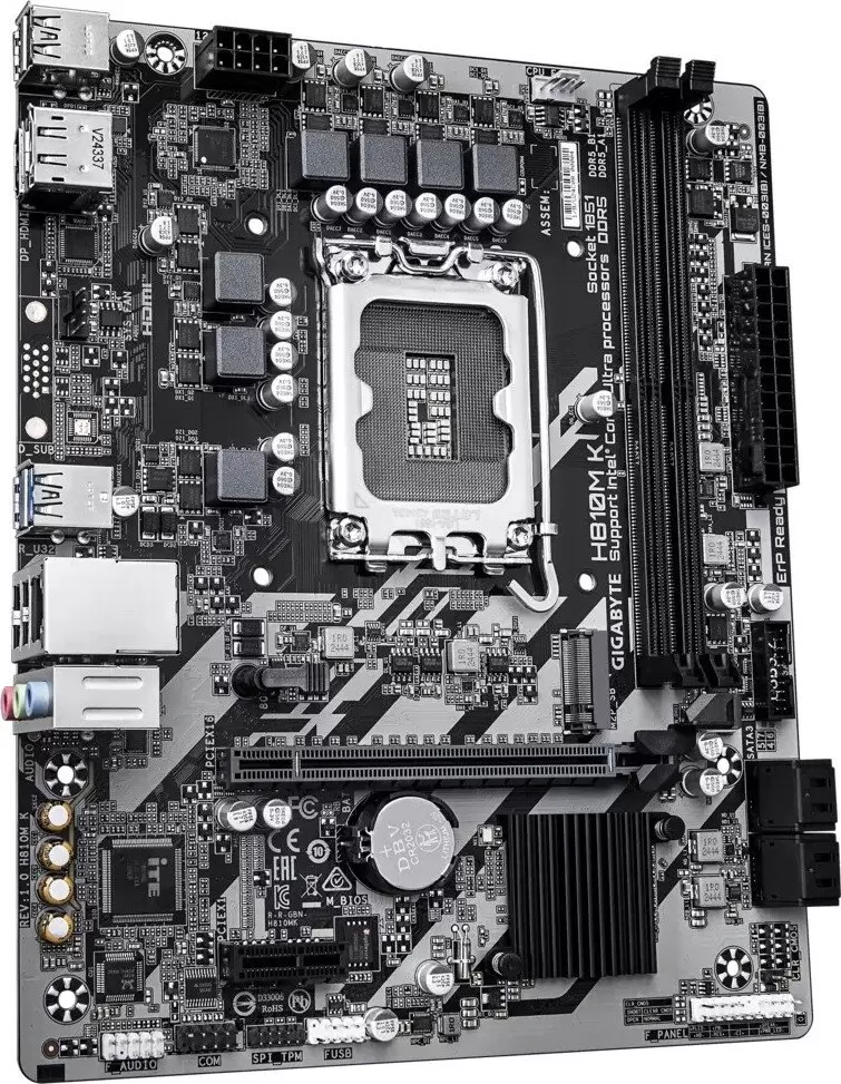 Материнская плата Gigabyte H810M K фото