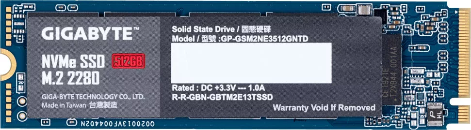 Gigabyte NVMe (GP-GSM2NE3512GNTD)