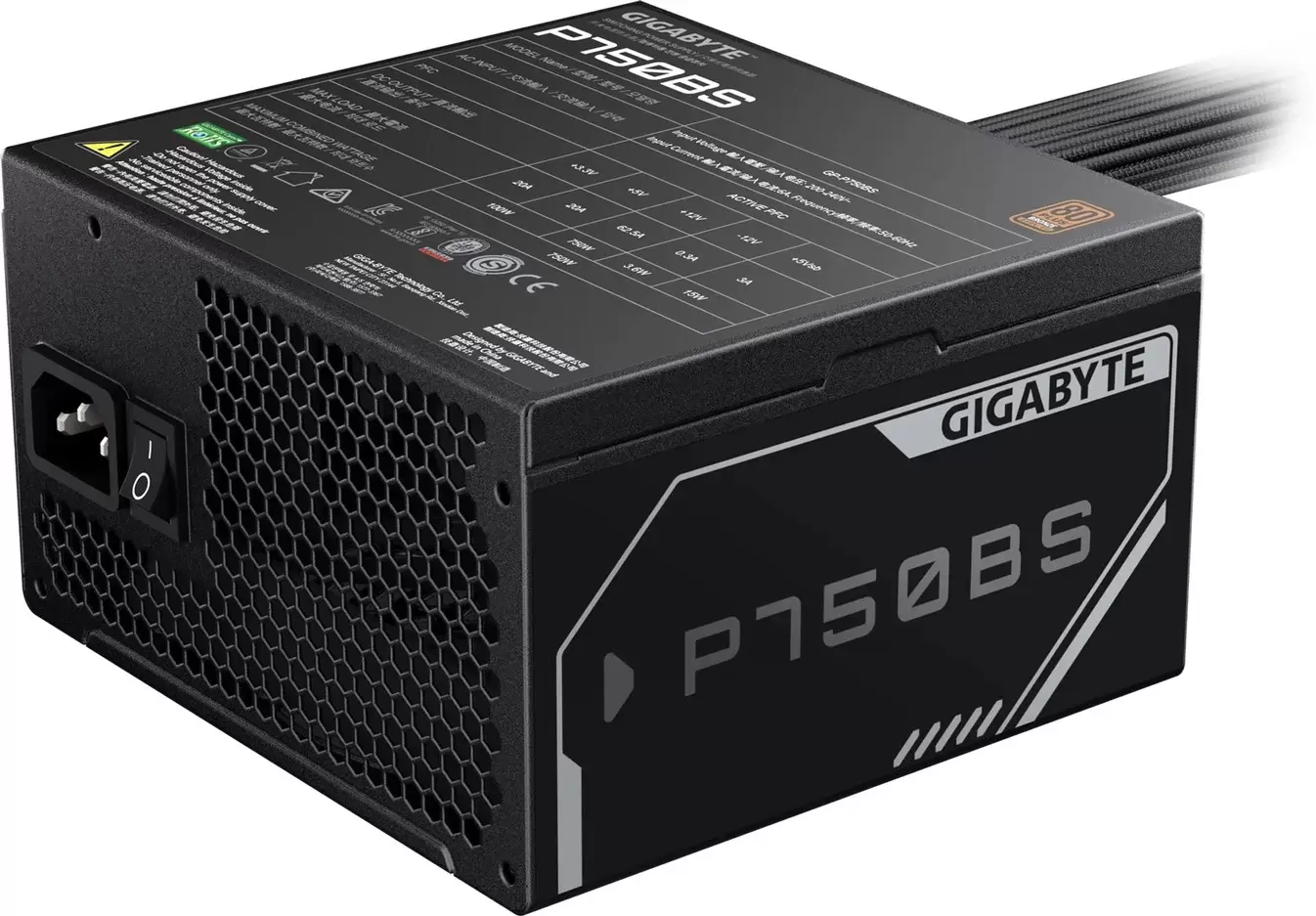 Блок питания Gigabyte P750BS фото