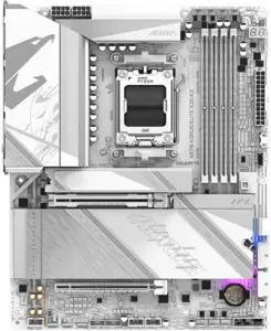 Материнская плата Gigabyte X870 Aorus Elite X Ice (rev. 1.0) фото