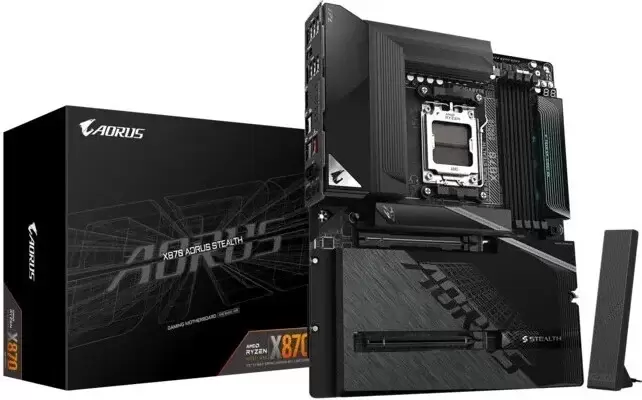 Материнская плата Gigabyte X870 Aorus Stealth фото