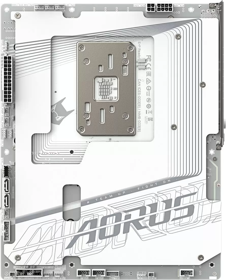 Материнская плата Gigabyte X870 Aorus Stealth Ice фото