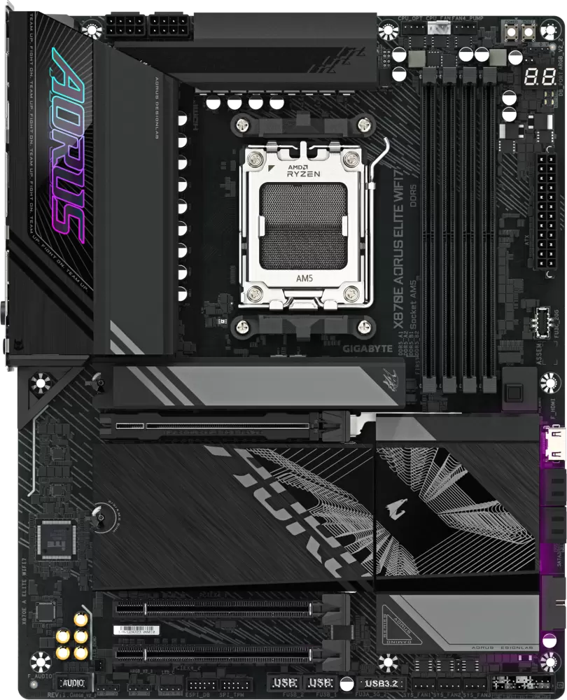 Gigabyte X870E Aorus Elite WiFi7 (rev. 1.1)