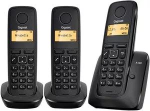 Радиотелефон DECT Gigaset A120 Trio фото