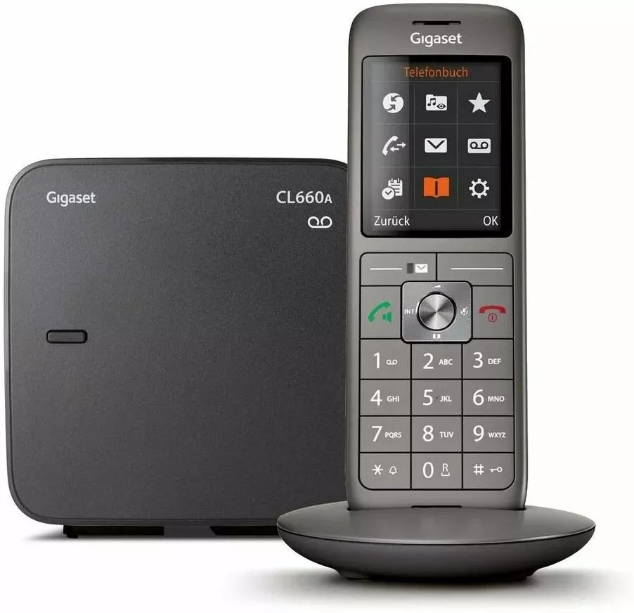 IP-телефон Gigaset CL660A (серый) купить недорого в Минске, цены – Shop.by