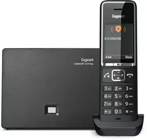 Радиотелефон Gigaset Comfort 550A IP flex (черный) фото