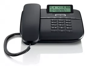 Проводной телефон Gigaset DA610 (черный) фото