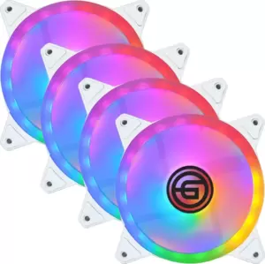 Комплект вентиляторов для корпуса Ginzzu 12LW4 (4 шт.) фото