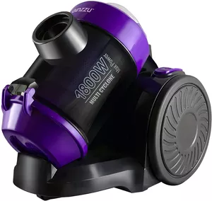 Пылесос Ginzzu VS427 Черный/фиолетовый фото