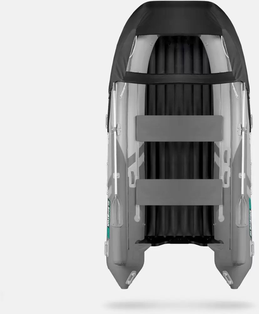 Моторно-гребная лодка Gladiator E420X BSM4377 (светло/темно-серый) фото