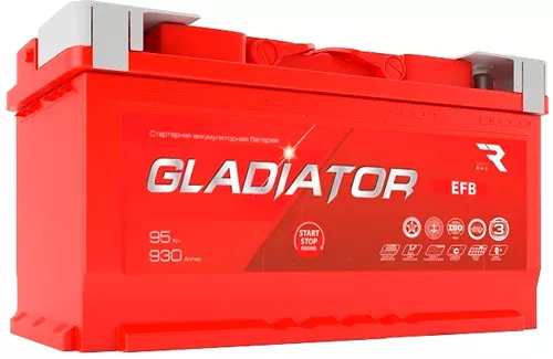 Gladiator EFB 6СТ-95R(0) (95Ah)