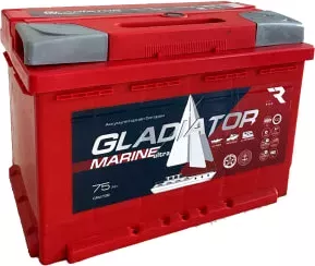 Аккумулятор Gladiator Marine Ultra R (75Ah) фото