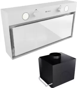 Кухонная вытяжка Globalo Fluxime 60.1 + Turbina TW 1.2 (белый) фото