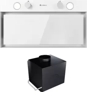 Кухонная вытяжка Globalo Fluxime 60.1 + Turbina TW 2.1 (белый) фото